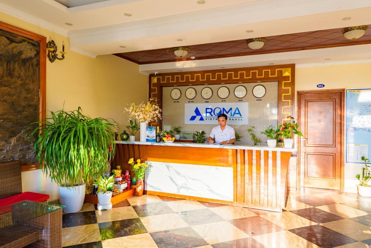 Aroma Cat Ba Sea View Hotel Dong Khe Sau Bagian luar foto